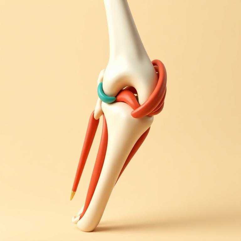 Colorful 3D illustration representing Bones & Muscles